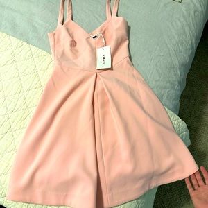 NWT LIKELY blush pink dress, size 0, new with tags